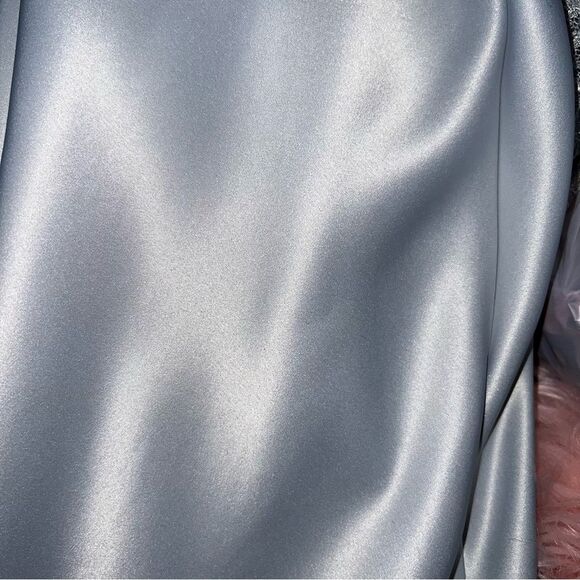 Alex Evenings Formal Gown Dress Size 16 Lace Satin Mother of the Bride Groom - Picture 8 of 10